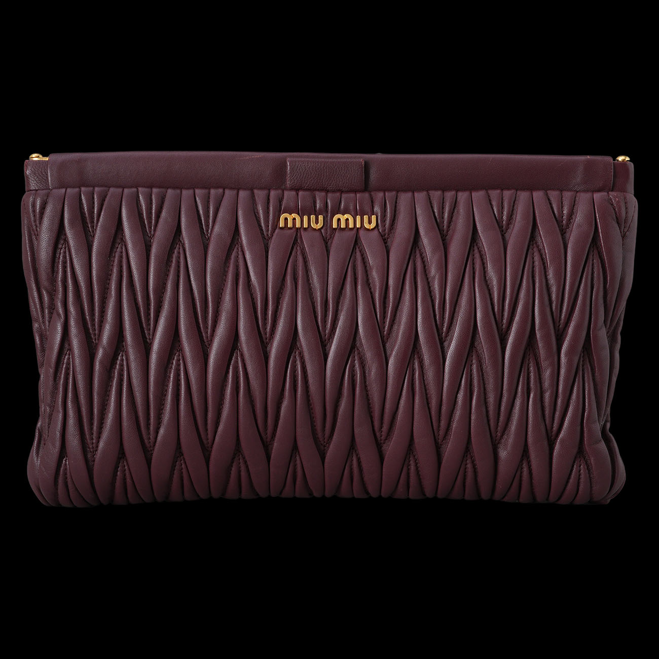 MIU MIU(USED)미우미우 마테라쎼 클러치